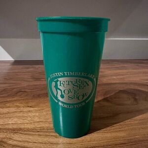 Justin Timberlake plastic cup from “FutureSex/LoveShow” 2007 tour RARE